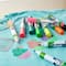 12 Packs: 10 ct. (120 total) Tulip® Fabric Markers® Brush Tip Neon